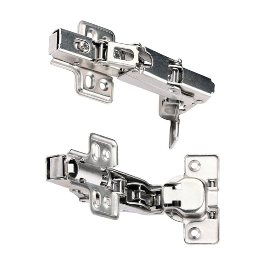 Clip-On Cabinet Hinges – Nickel – 170°