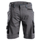 DASSY Cosmic 250067 Water-Repellent Work Shorts Anthracite Grey/Black, 28" Waist