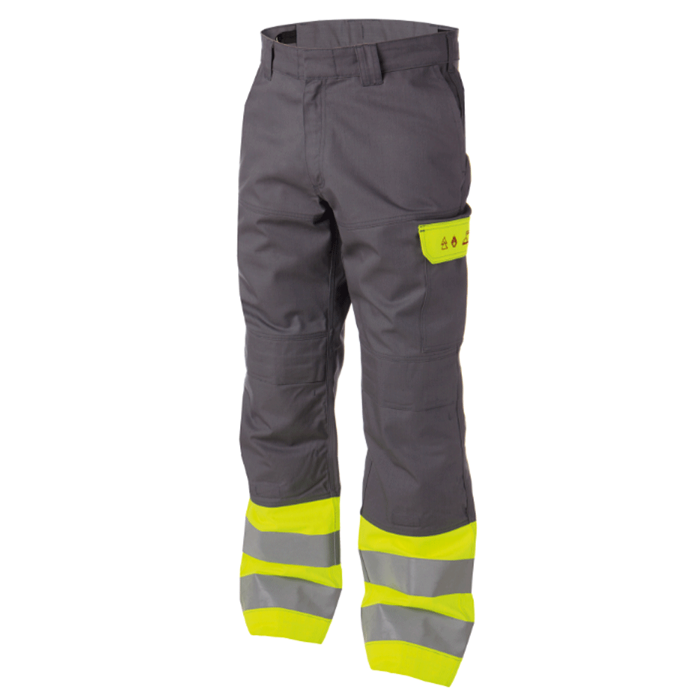 DASSY Lenox 200818 Multinorm Flame Retardant Hi-Vis Kneepad Trousers