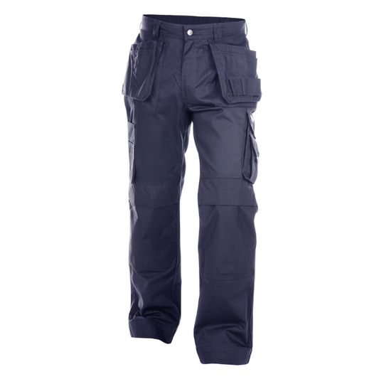 DASSY Oxford 200444 Kneepad Holster Pocket Work Trousers Navy Blue