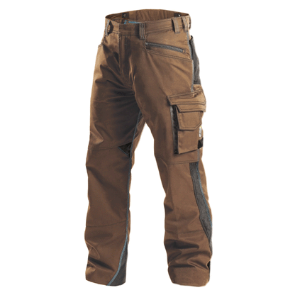 DASSY Spectrum 200892 Water-Repellent Trousers Brown 31" Waist, 34" Leg