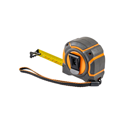 Snap Tape Measure 25mm Wide with Belt Clip (5m-10m)