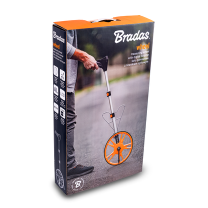 Measuring Wheel with Digital Counter and Telescopic Handle