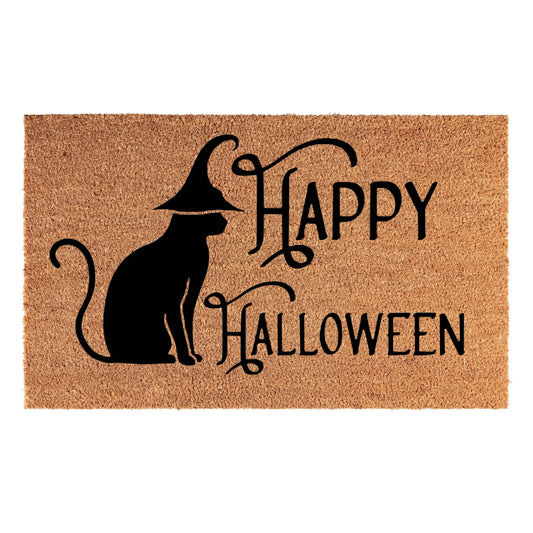 Halloween Doormat 60cm x 40cm - 'Happy Halloween'