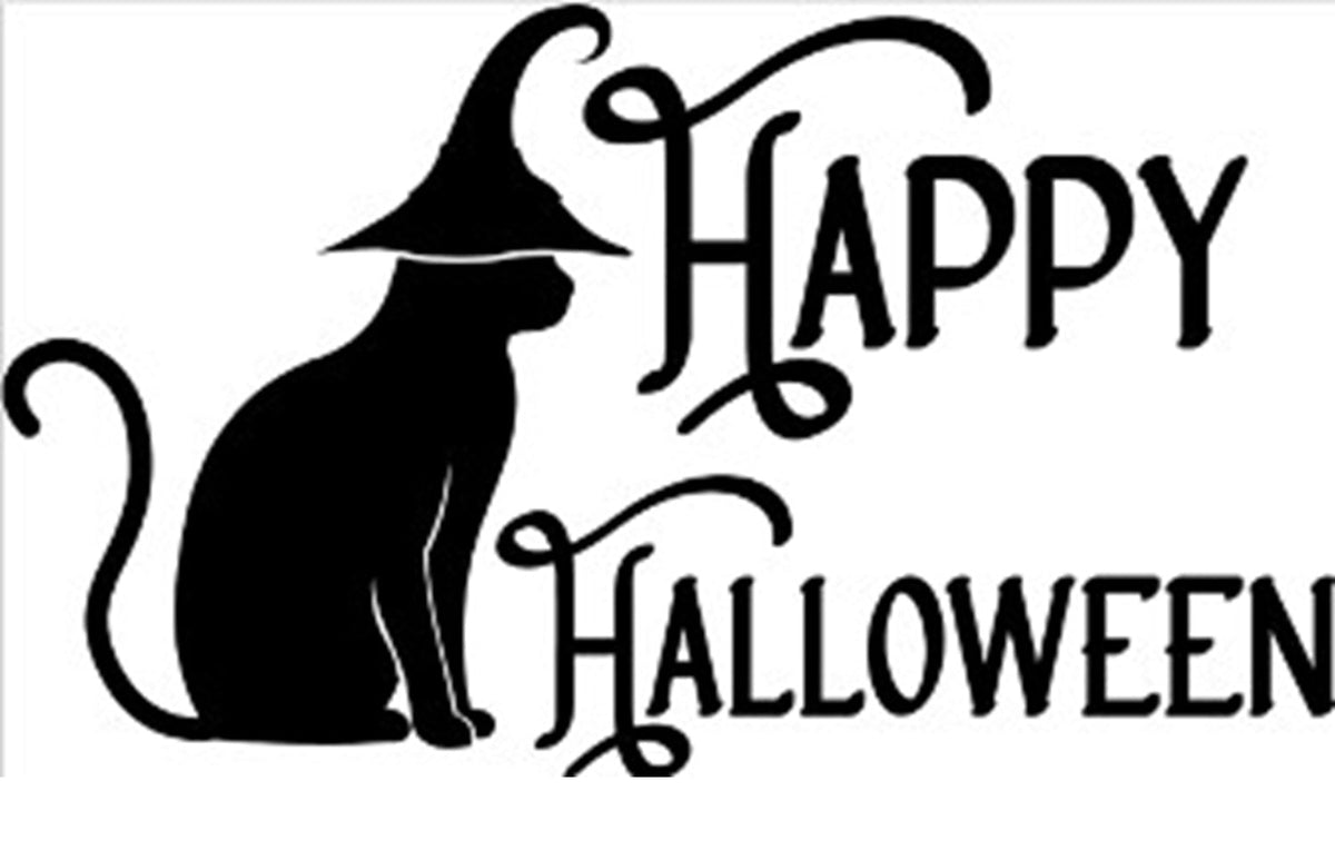 Halloween Doormat 60cm x 40cm - 'Happy Halloween'