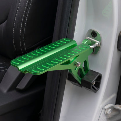 Car Door Step Type D Green - ultimate solution for convenient rooftop access