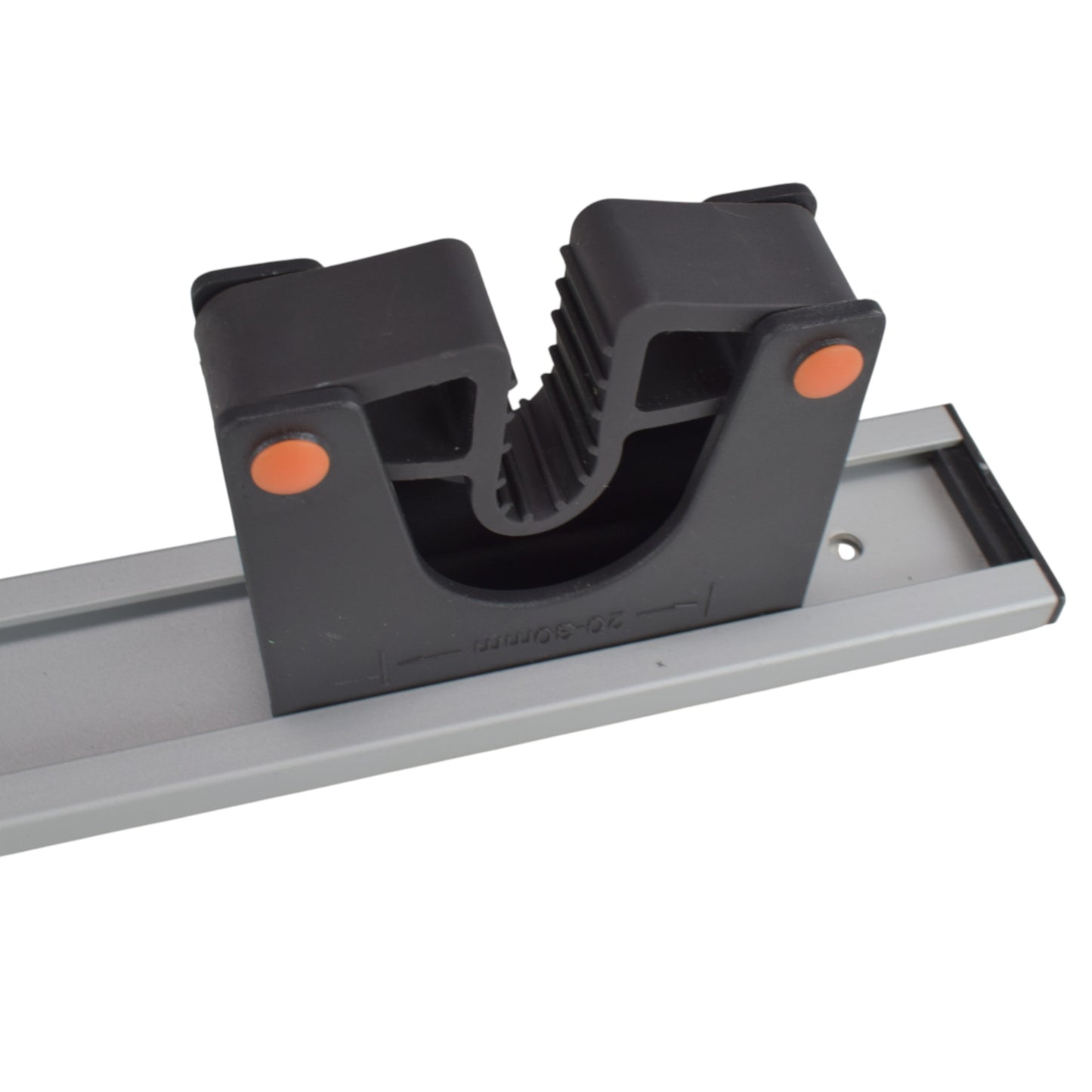 Wall Mount Tool Holder Rail – Gripper Design (5 Handles)