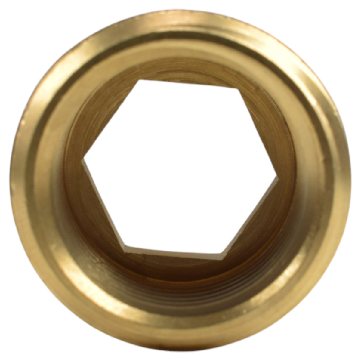 Thread Conversion Cap 3/4" BSPM - 1/2" BSPF, Brass
