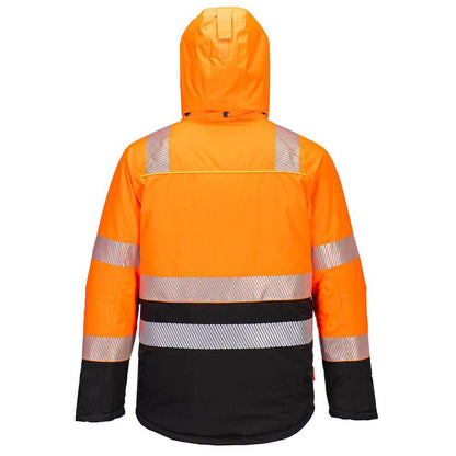 Portwest DX430 DX4 Hi-Vis Class 2 Waterproof Winter Jacket