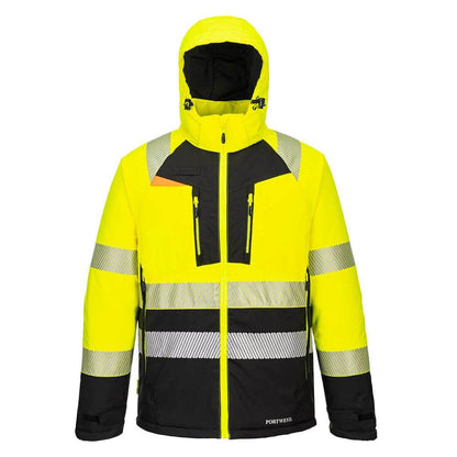Portwest DX430 DX4 Hi-Vis Class 2 Waterproof Winter Jacket