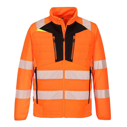 Portwest DX473 Hi-Vis Hybrid Baffle Jacket