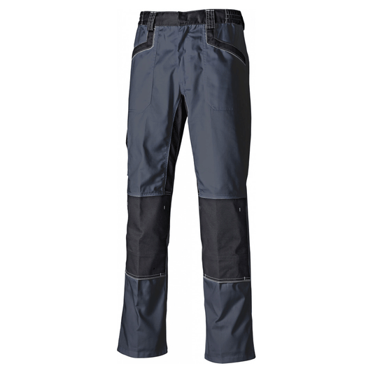 Dickies Industry 260 Elasticated Work Knee Pad Trouser Grey 38 inch Waist / 32 inch Leg
