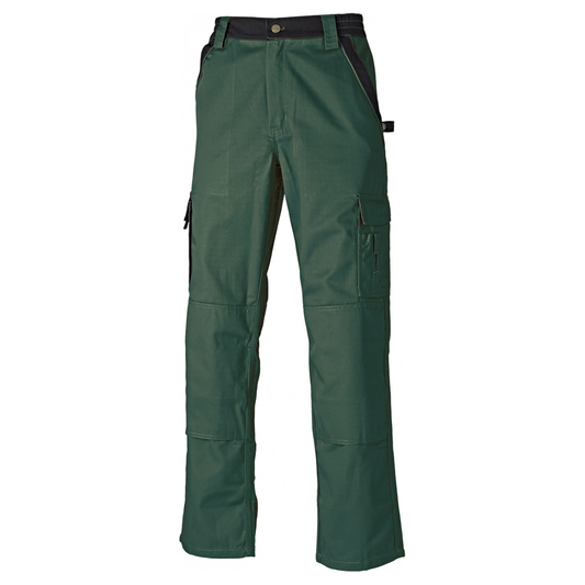 Dickies Industry 300 Two Tone Work Trousers IN30030 Green/Black