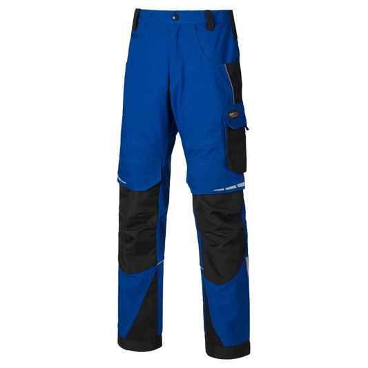 Dickies Pro Trousers Royal Blue/Black (DP1000), 36" Waist 32" Leg