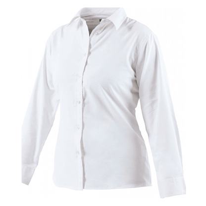 Dickies SH64300 Oxford Ladies Long Sleeve Shirt White Size 14