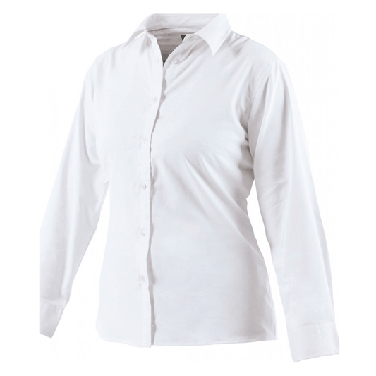 Dickies SH64300 Oxford Ladies Long Sleeve Shirt White Size 14
