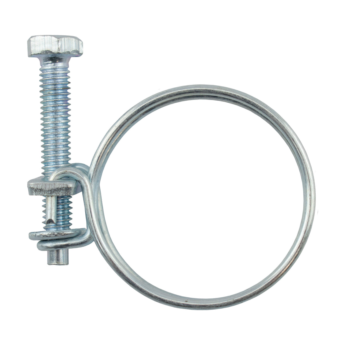 Double Wire Hose Clamp Galvanised 75mm-80mm
