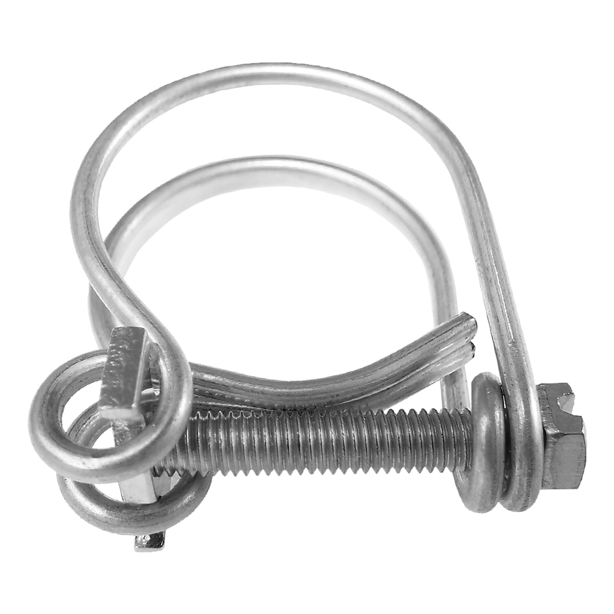 Double Wire Hose Clamp Galvanised 38mm-43mm
