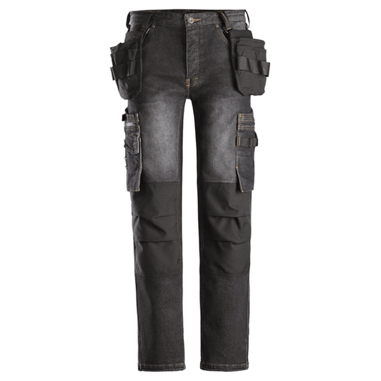 Dunderdon by Snickers P18 Stretch Denim Kneepad Holster Pocket Trousers