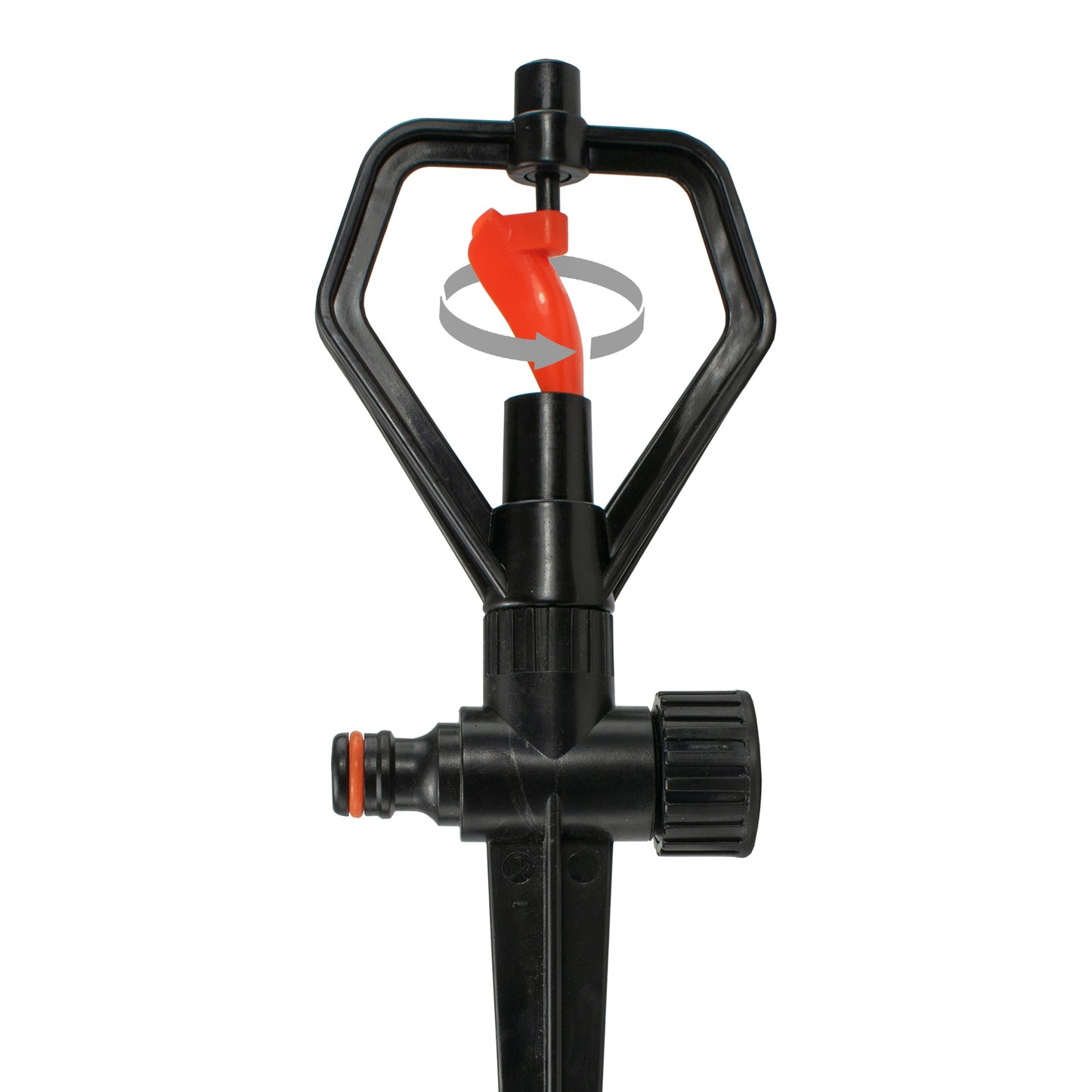 Rotary Butterfly Lawn Sprinkler on Spike Eco Line
