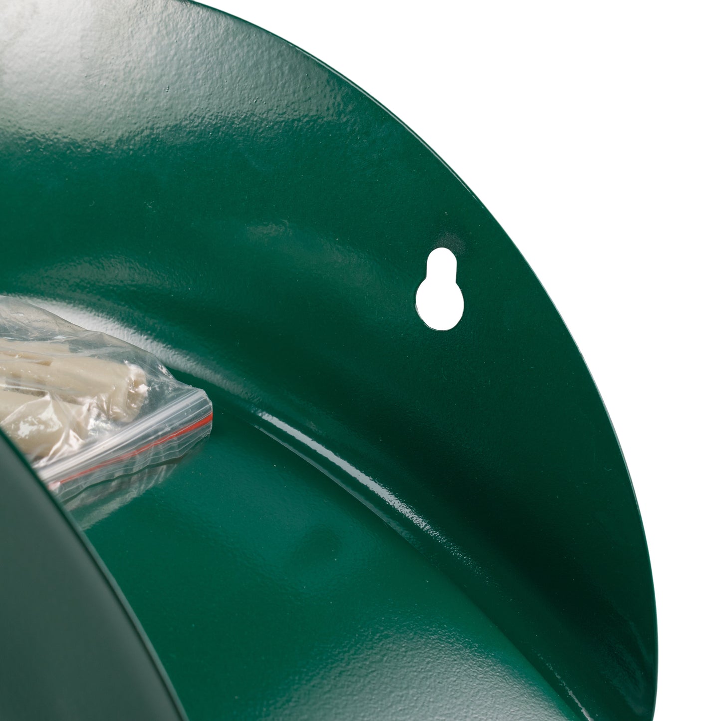 Metal Hose Hanger Green