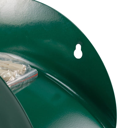 Metal Hose Hanger Green