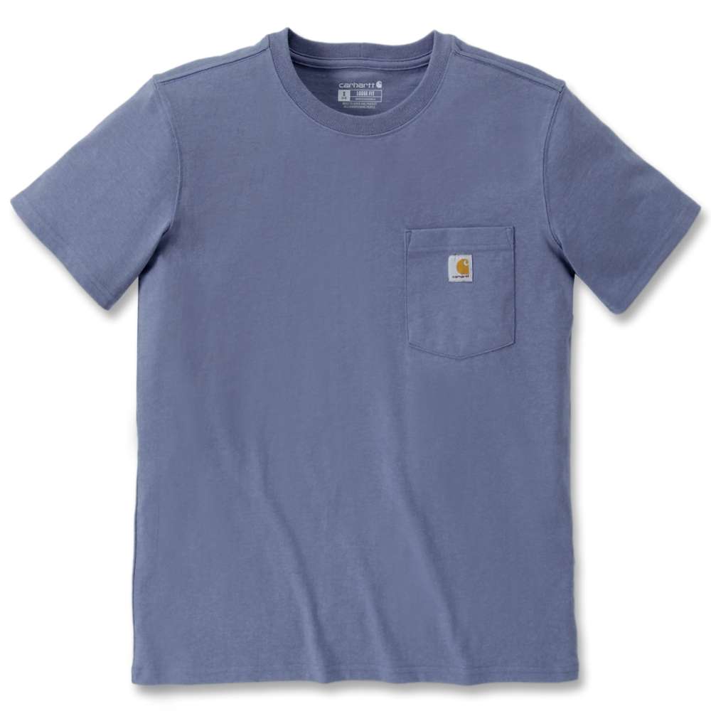 Carhartt 103067 Women's Loose Fit Heavyweight Short Sleeve K87 Pocket T-Shirt