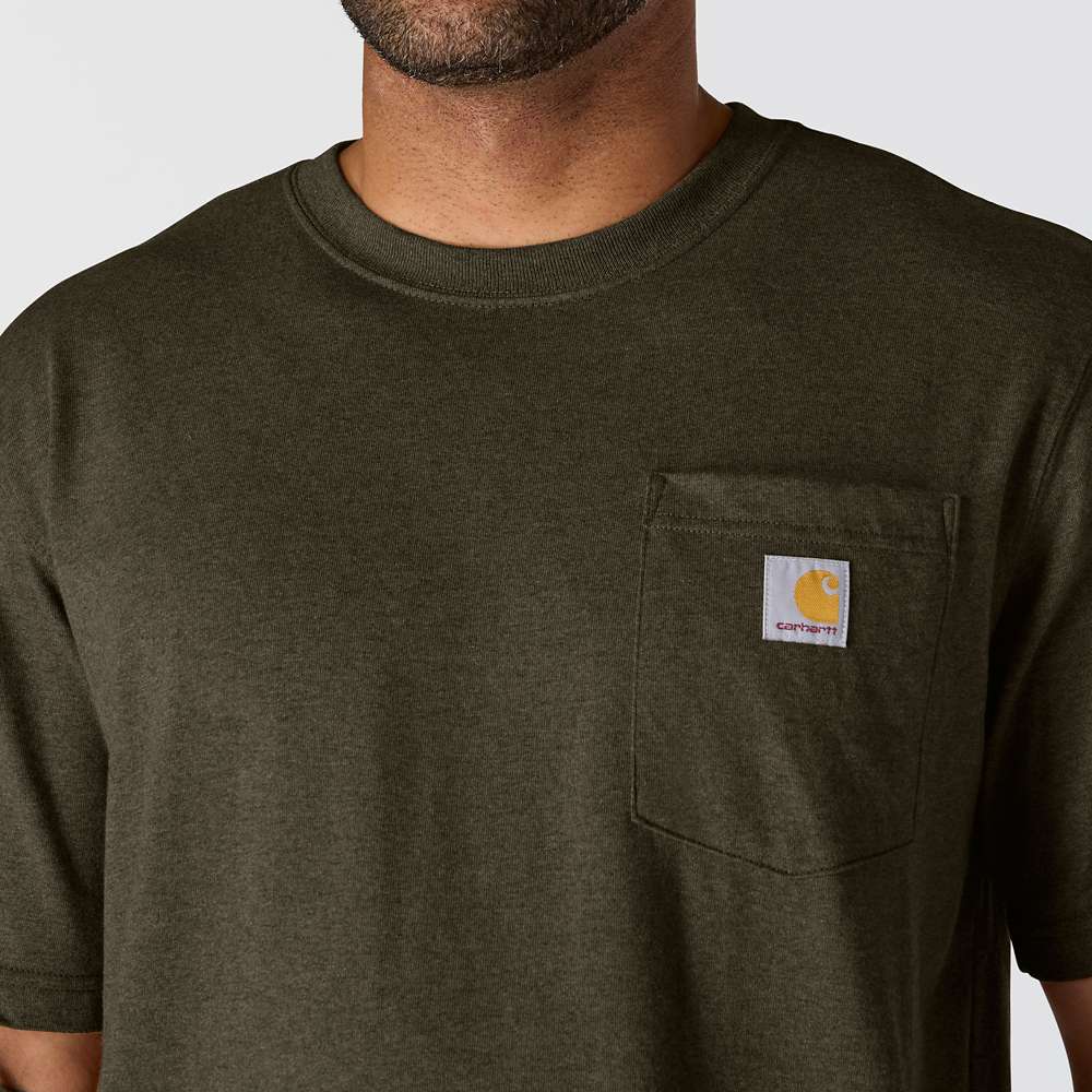 Carhartt 103296 Relaxed Fit Heavyweight Short Sleeve K87 Pocket T-Shirt