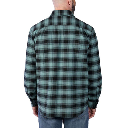 Carhartt 105945 Rugged Flex Relaxed Fit Midweight Flannel Long-Sleeve Plaid Shirt