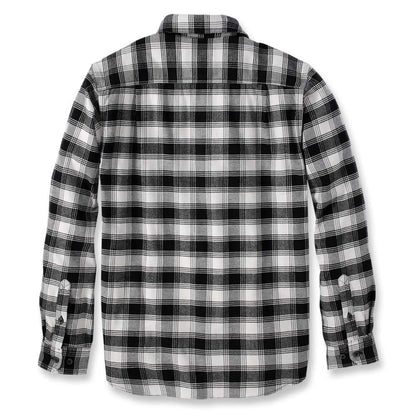 Carhartt 105945 Rugged Flex Relaxed Fit Midweight Flannel Long-Sleeve Plaid Shirt
