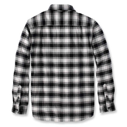 Carhartt 105945 Rugged Flex Relaxed Fit Midweight Flannel Long-Sleeve Plaid Shirt