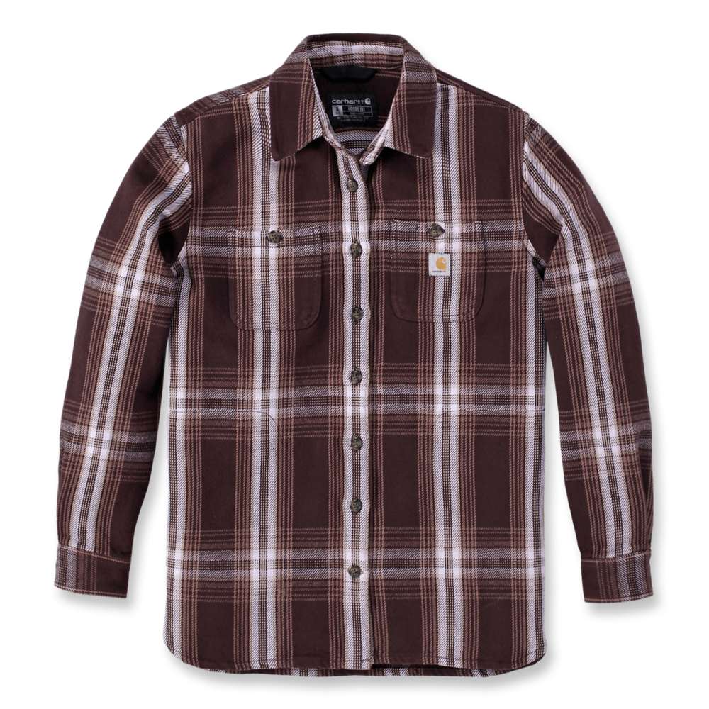 Carhartt 105991 Women's Loose Fit Heavyweight Twill Shirt Jac