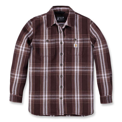 Carhartt 105991 Women's Loose Fit Heavyweight Twill Shirt Jac