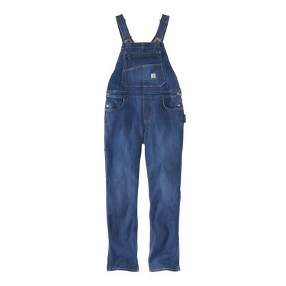 Carhartt 106002 Women's Rugged Flex Relaxed Fit Denim Bib Overall