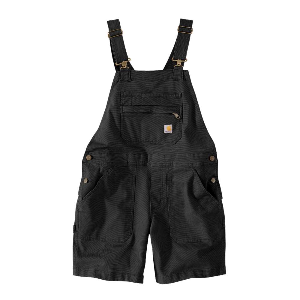 Carhartt 106197 Women's Rugged Flex Relaxed Fit Canvas Shortall