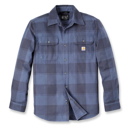 Carhartt 106356 Loose Fit Heavyweight Flannel Long-Sleeve Plaid Shirt