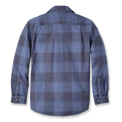 Carhartt 106356 Loose Fit Heavyweight Flannel Long-Sleeve Plaid Shirt