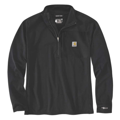 Carhartt 106423 Force Relaxed Fit Mock Neck Half-Zip T-Shirt