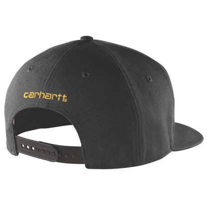 Carhartt 106665 Firm Duck Flat Brim Cap