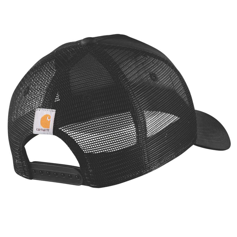 Carhartt 106738 Rugged Flex Twill Mesh-Back Script Patch Cap