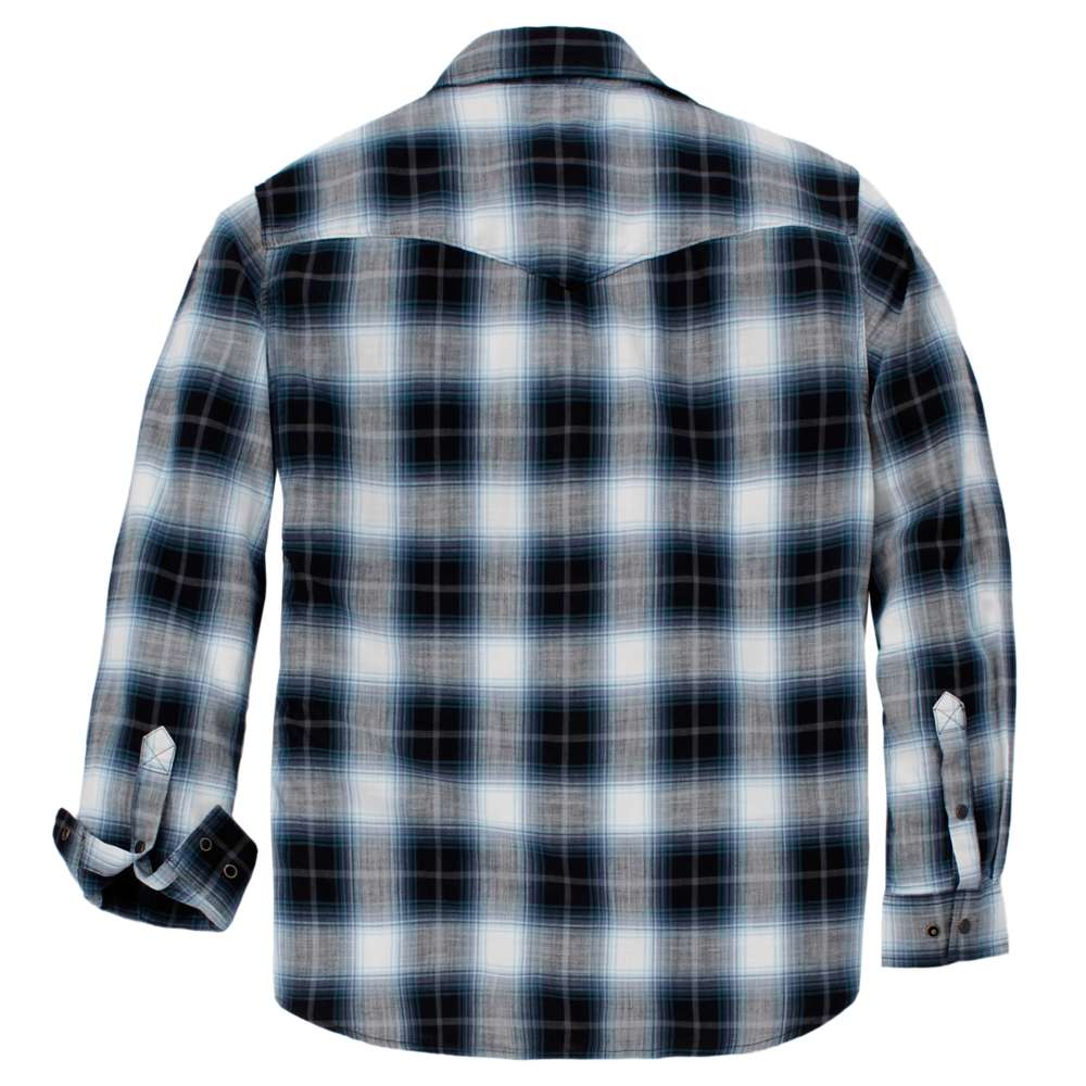 Carhartt 107016  Montana Rugged Flex Long Sleeve  Snap Front Plaid Shrt