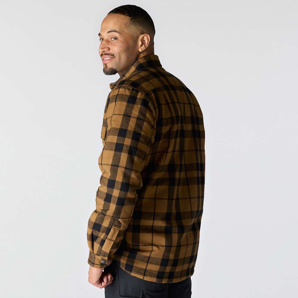 Carhartt 107017 Relaxed Fit Flannel Sherpa-Lined Shirt Jac