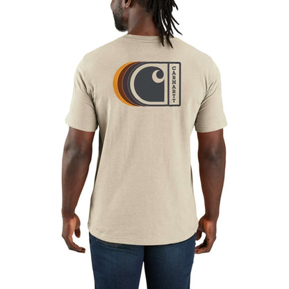 Carhartt 107048 Relaxed Fit Lightweight Short-Sleeve C Graphic T-Shirt