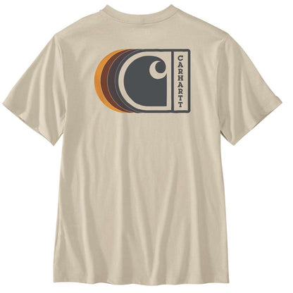 Carhartt 107048 Relaxed Fit Lightweight Short-Sleeve C Graphic T-Shirt