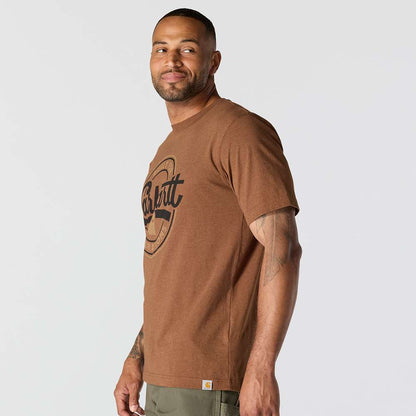 Carhartt 107049 Relaxed Fit Lightweight Short-Sleeve Script Graphic T-Shirt