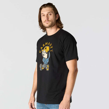 Carhartt 107051 Relaxed Fit Lightweight Short-Sleeve Active Jac Graphic T-Shirt