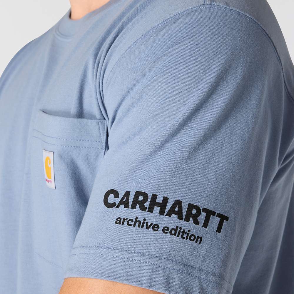 Carhartt 107052 Relaxed Fit Lightweight Short-Sleeve Active Jac Graphic T-Shirt