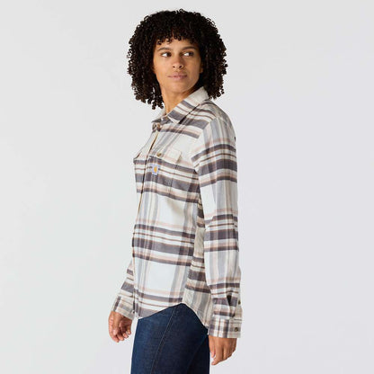 Carartt 107135 Women's TENCEL Fiber Series Relaxed Fit Long-Sleeve Flannel Shirt