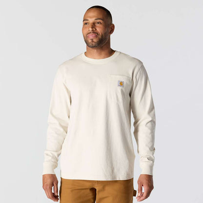 Carhartt 107260 Relaxed Fit Heavyweight Long-Sleeve Mountain Graphic T-Shirt