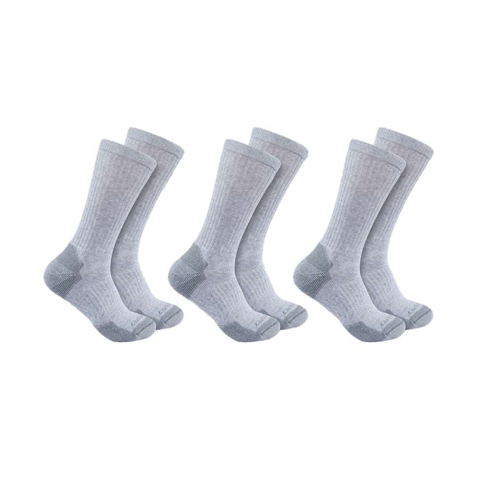 Carhartt SC6203 Midweight Cotton Blend Crew Sock 3 Pack